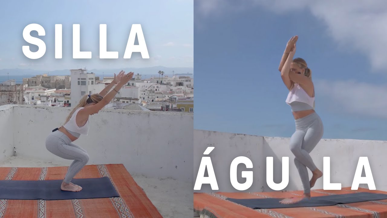 Utkatasana (silla) y garudasana (águila) - Lucía Liencres yoga