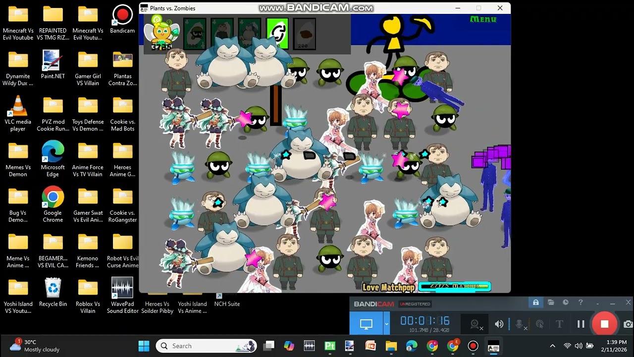 Pliot Preschool Vs Anime Minigames #5 Love Matchpop