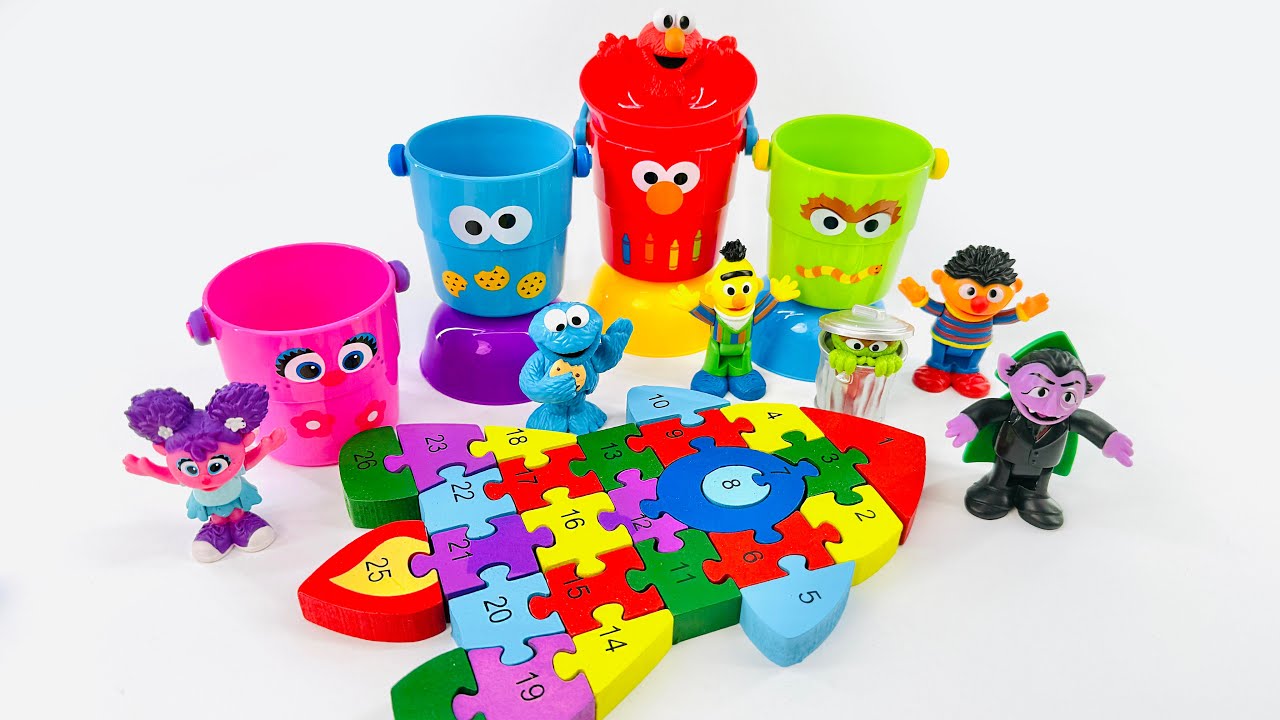 Ultimate Educational Toy Learning Video with Sesame Street Elmo | Kids Learn to Count to 20