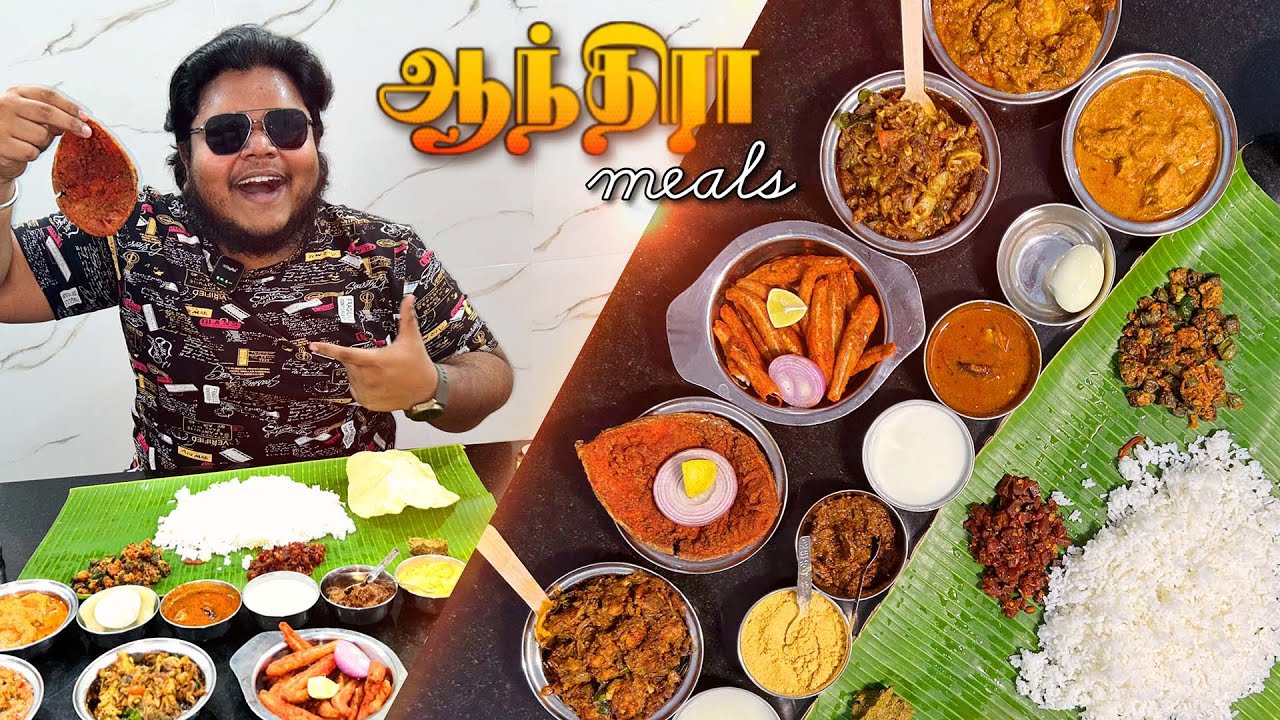 🔥 Ultimate Andhra Mess FEAST | 20+ Non-Veg Items | Tambaram | Hidden South Indian Food Gem! 🍛🐟🍗