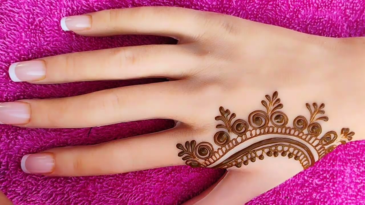 😍Bridal Mehndi Designs - Easy & Gorgeous Henna Designs For Hands🥰 #viralvedeo