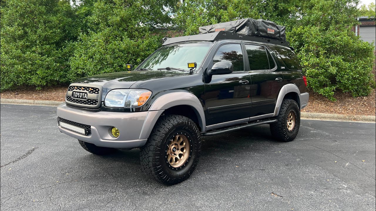 Обзор сборки Toyota Sequoia 4x4 2002 года