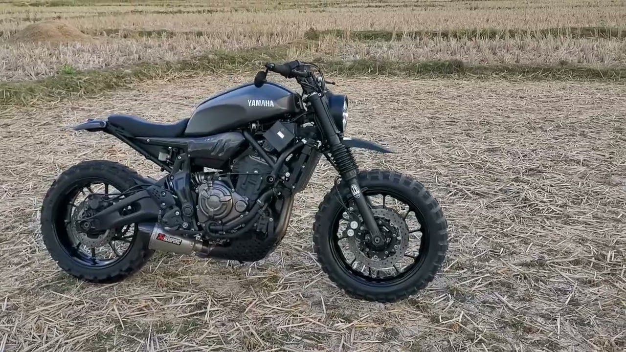 XSR700 JvB Scrambler