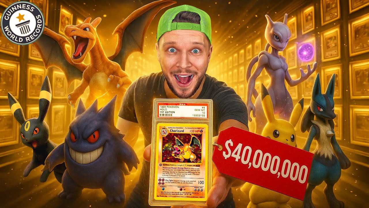 J'ai Découvert la plus GRANDE COLLECTION de Cartes POKEMON au Monde (40 000 000$)