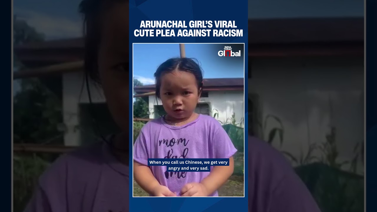 A Little Girl From Arunachal Pradesh Has Won Hearts Online For Cutely Pleading Against Racism