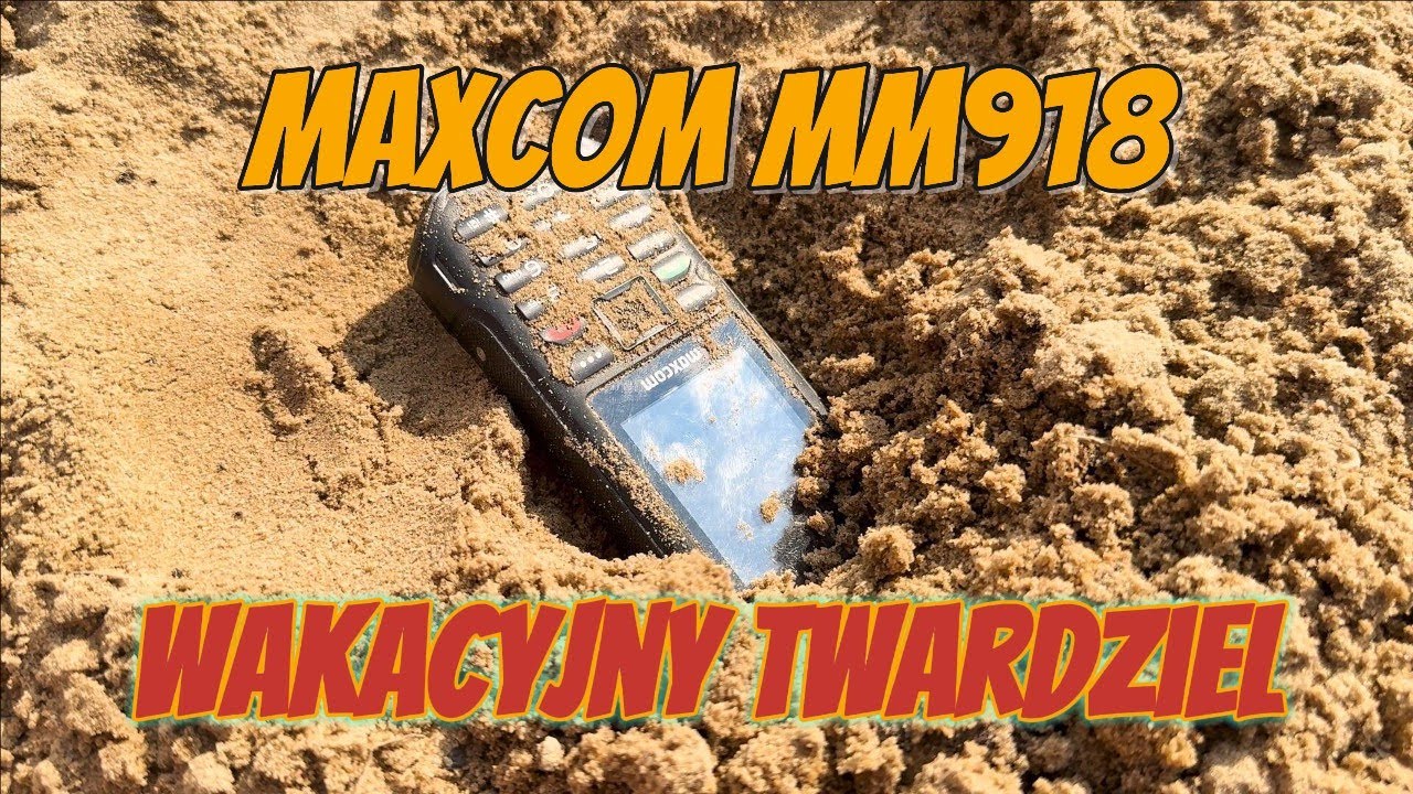 Maxcom MM918: m&oacute;j wakacyjny zamiennik smartfona (TEST)!