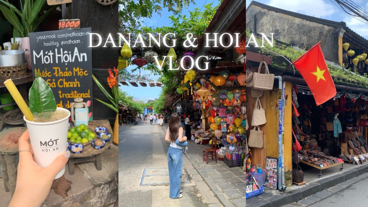 🇻🇳다낭 호이안 3박 5일 여행 브이로그 | 네일샵부터 헤드스파까지 뷰티여행💅🏻| 맛집만 골라다니는 식욕 폭발한 | 한시장 쇼핑