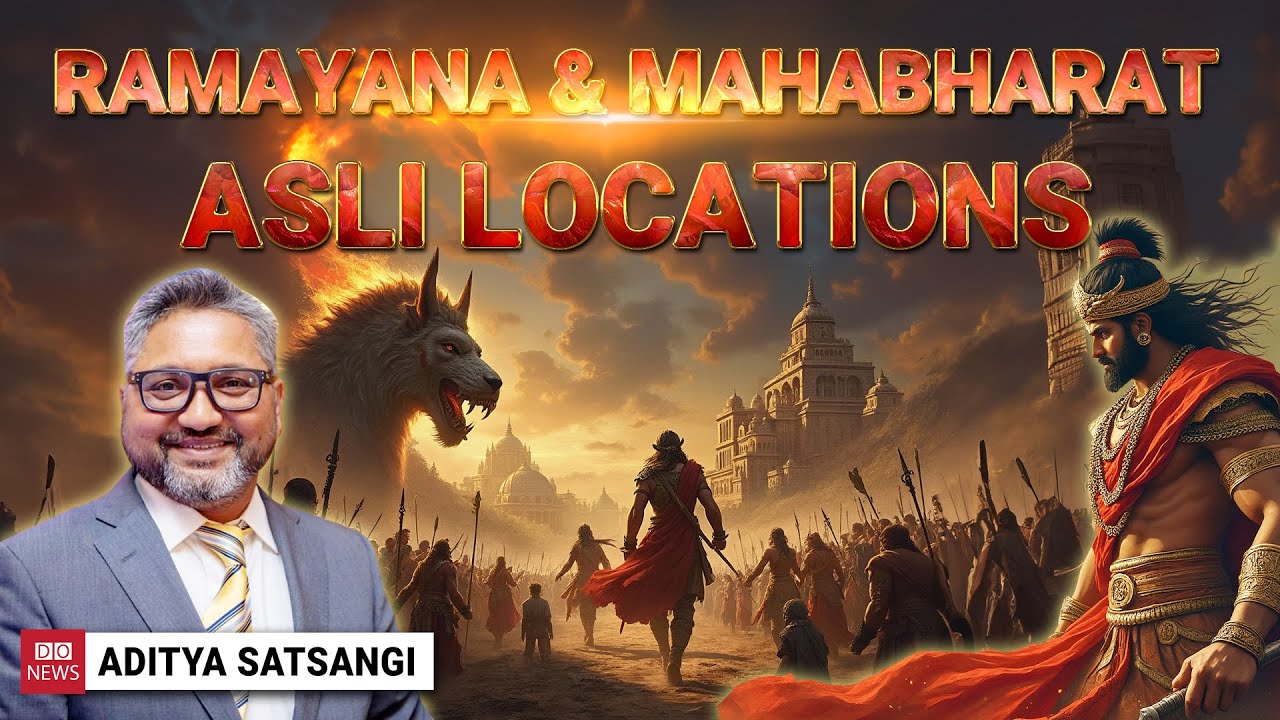 Vaibhav Singh & Aditya Satsangi Discuss Real GPS Coordinates of Places in Ramayana & Mahabharata