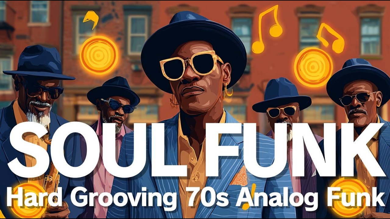 🔥Laid-Back Soul Funk 70s Groove | Walking Bass & Tight Rhythms 🎸 High Energy