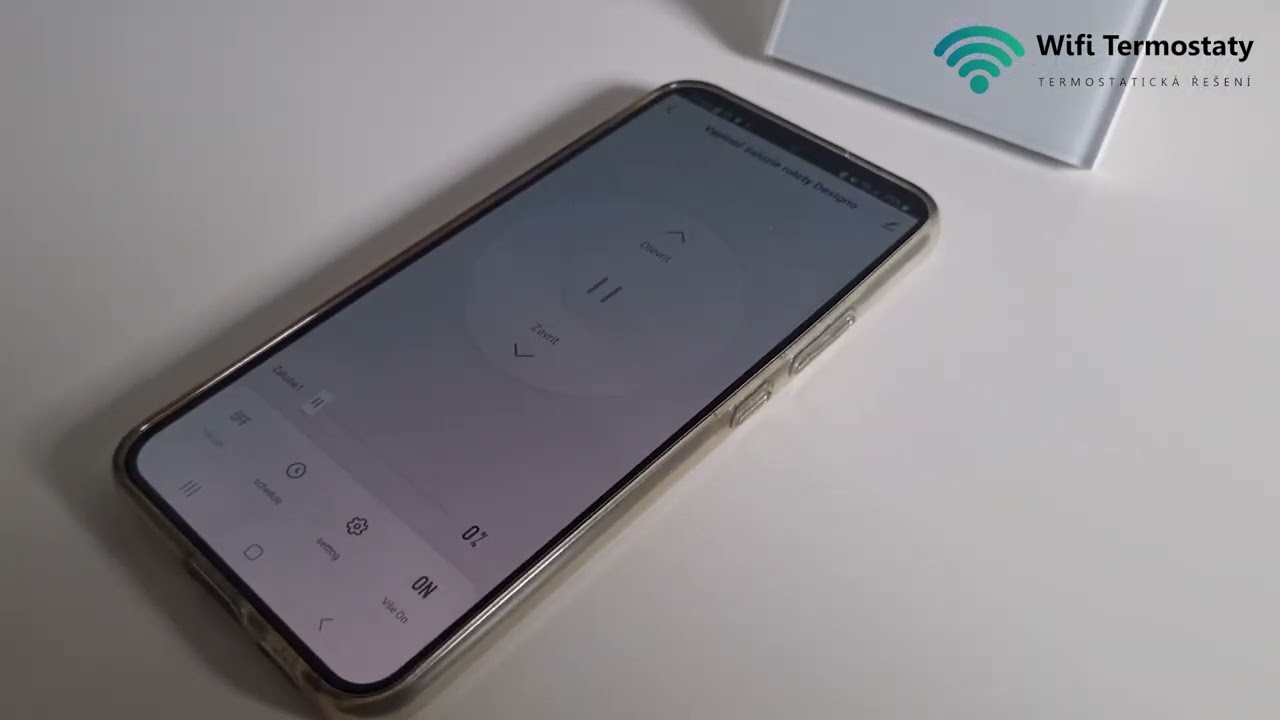 Wifi Vypinac Zaluzie Rolety Designo Tuya Smart Life