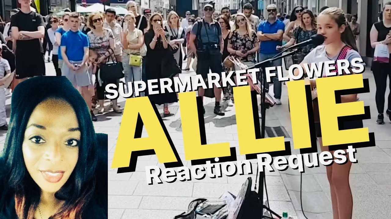 ED SHEERAN SUPERMARKET FLOWERS COVER ALLIE SHERLOCK REACTION