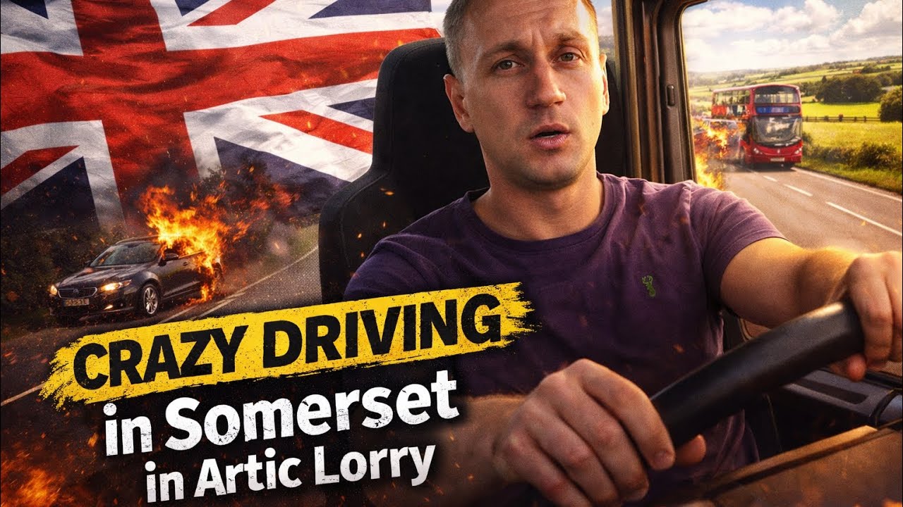 Crazy driving in #Somerset from 35:20 time code #madness