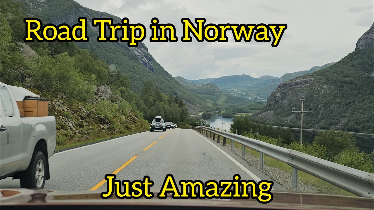 Road trip in Norway , from Tjørhom to Bømlo  !!!!