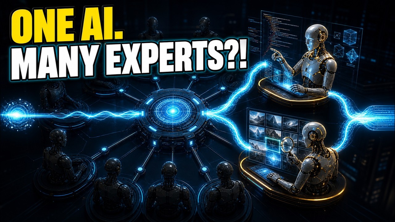 Why Your AI Model Doesn't Need Massive Compute | MoE Explained