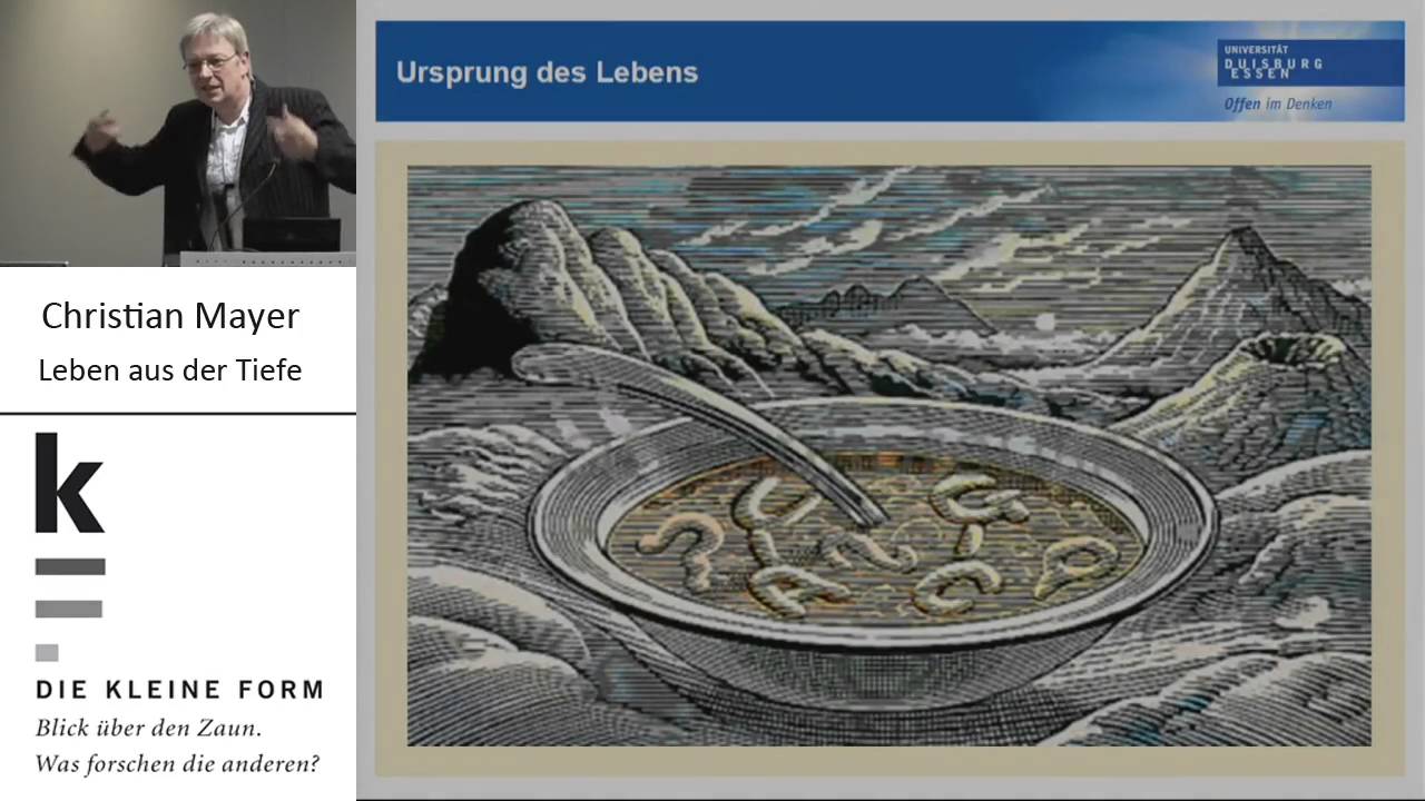 Leben aus der Tiefe – entstanden die ersten Zellen in der Erdkruste?
