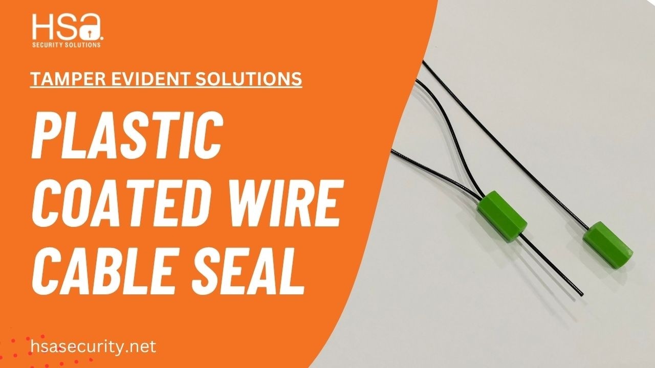 Plastic Coated Wire Cable Seal | Tamper-Evident Security for Logistics & Transportation
