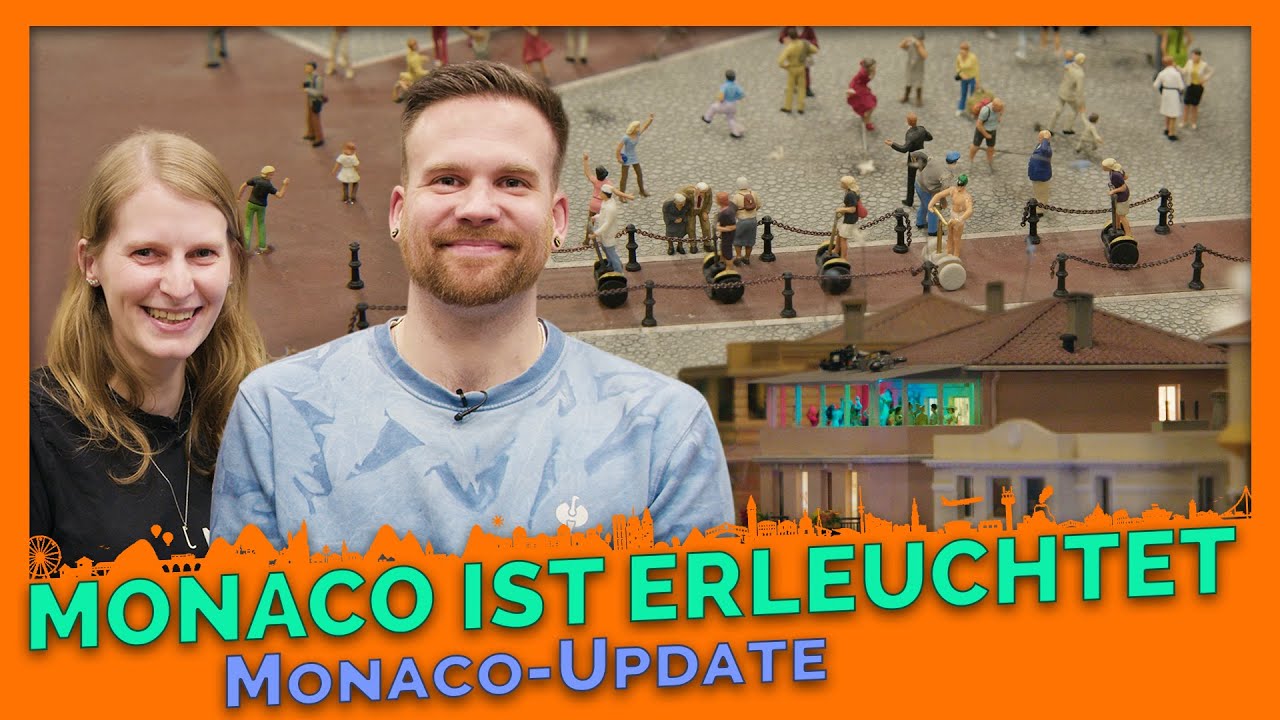 MONACO BEI NACHT: Lichtermeer an der Côte d’Azur | Monaco-Update #9 | Miniatur Wunderland