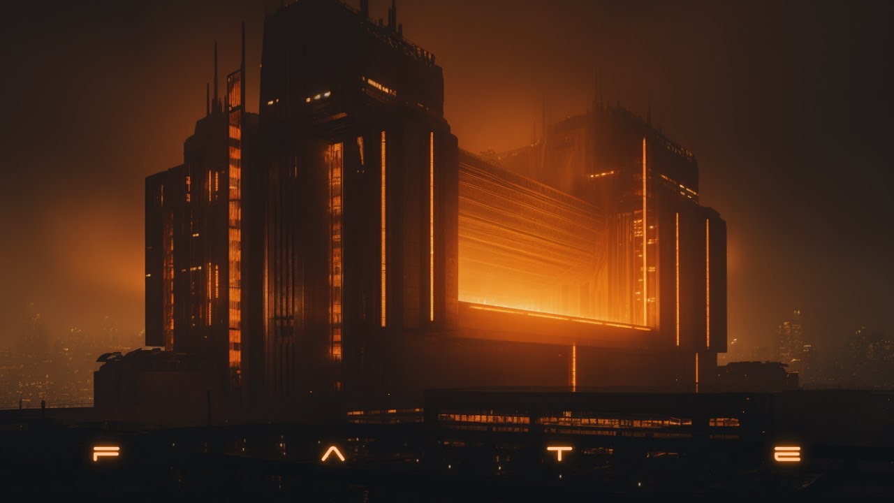 FATE: Blade Runner Ambience | Chill Cyberpunk Ambient Music | Deep Focus & Sleep Soundscape
