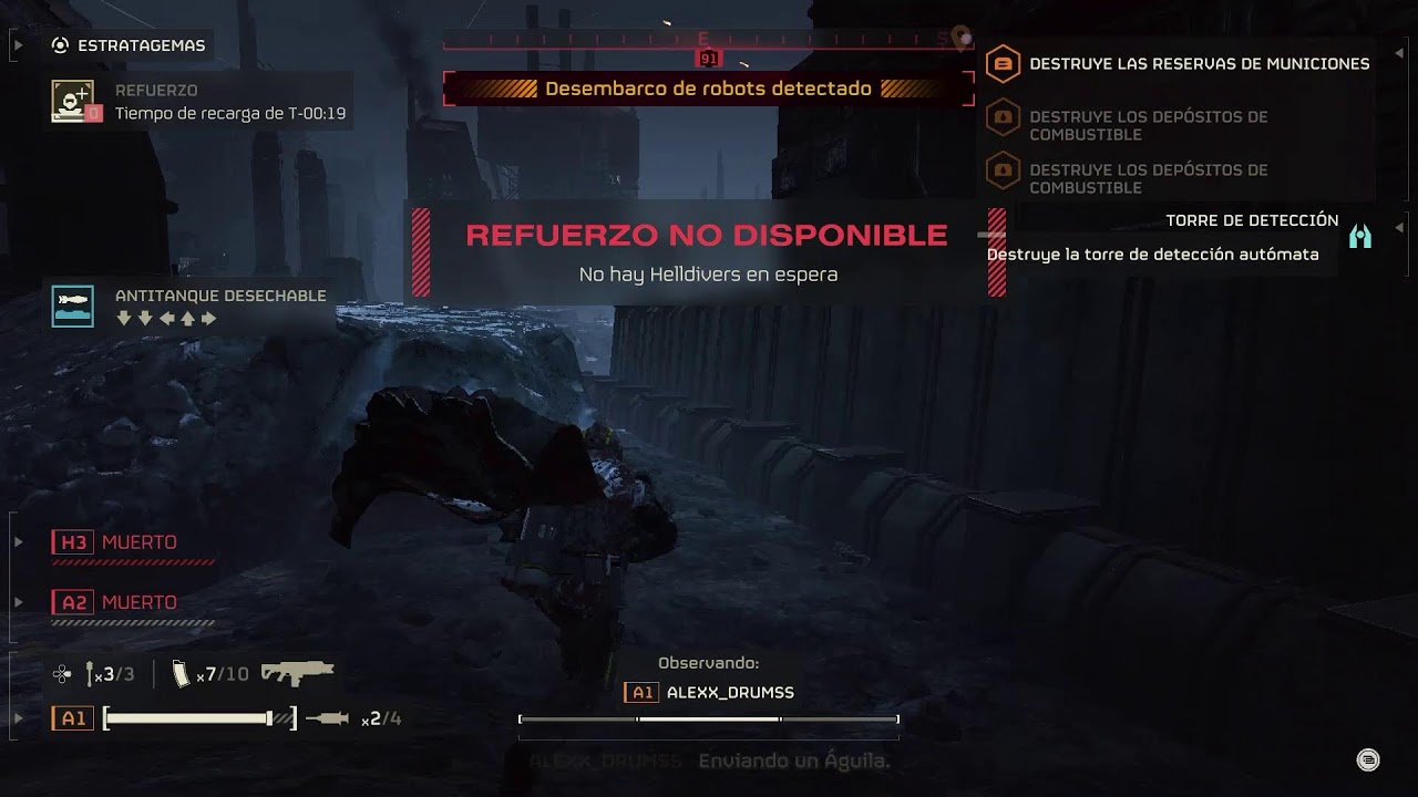 Contra los Terminators Helldrivers