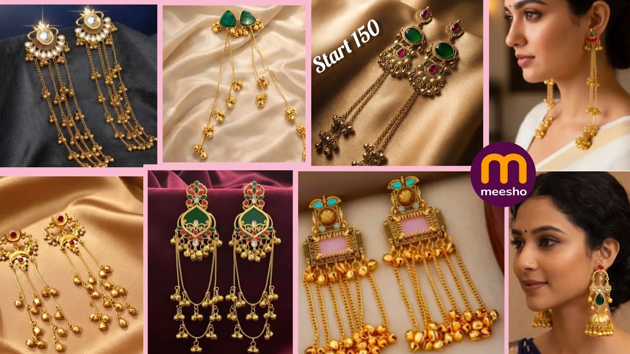 HUGE Kashmiri Earrings Haul Meesho | Starting 150 /-Rs | Trending Kashmiri Earrings Haul Meesho