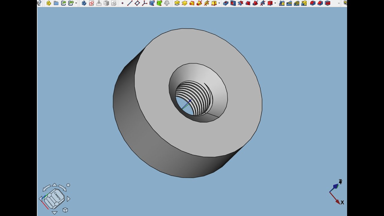 FreeCAD.#11. Инструмент 