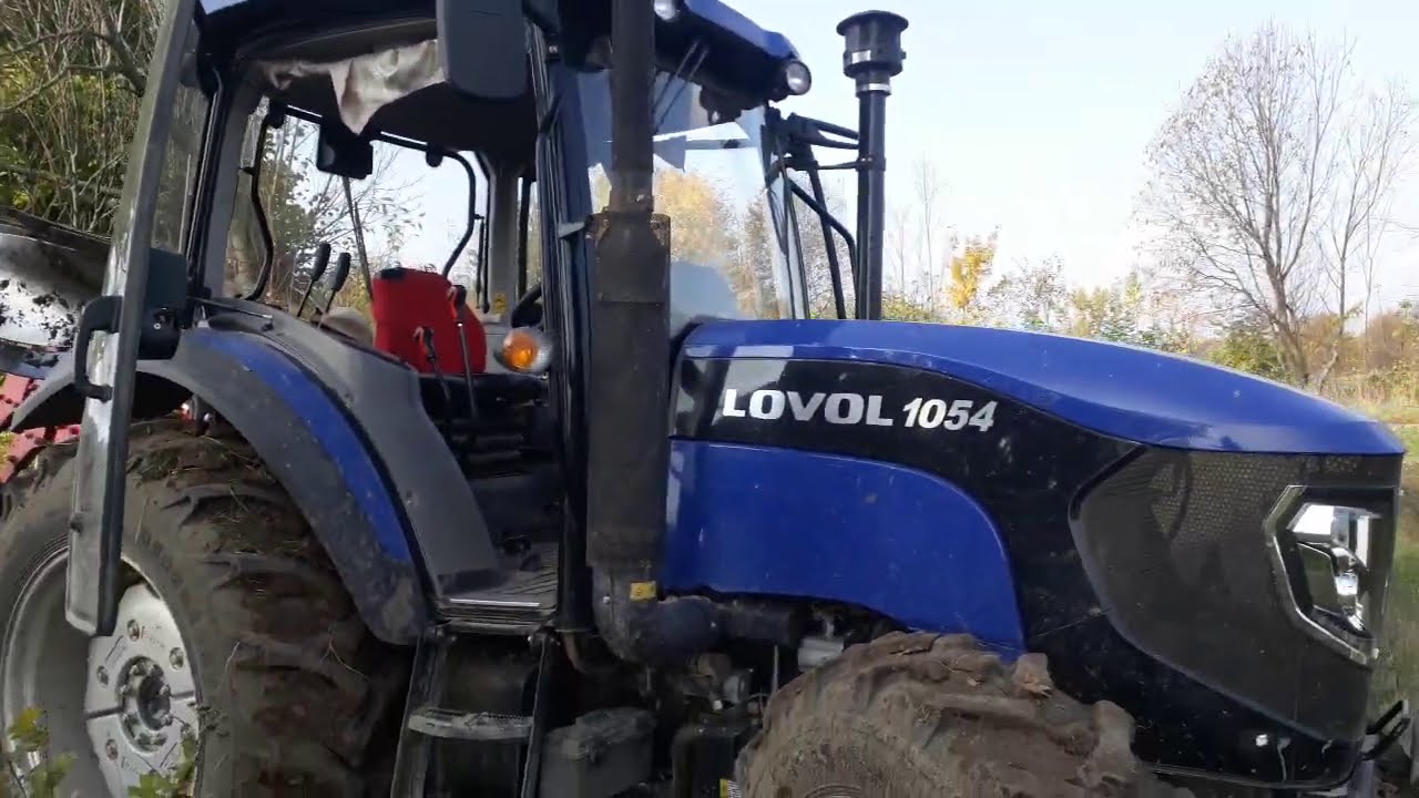 Все поломки трактора LOVOL 1054 за 2 года! И плуг ОПТИКОН!