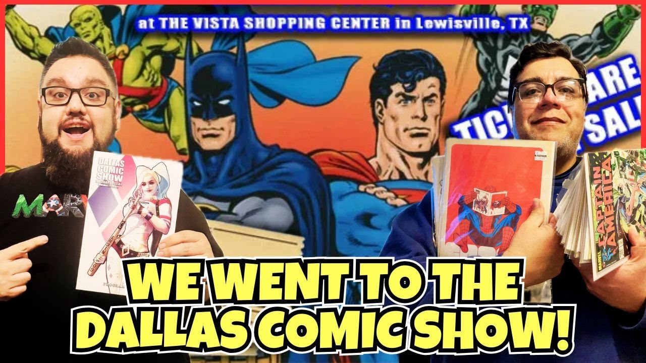 Обзор и распродажа Dallas Comic Show — что мы купили + лучшие моменты от гостей!