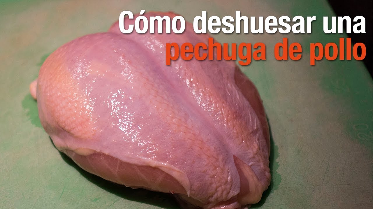 Cómo deshuesar una pechuga de pollo - Chef Andrés Rueda