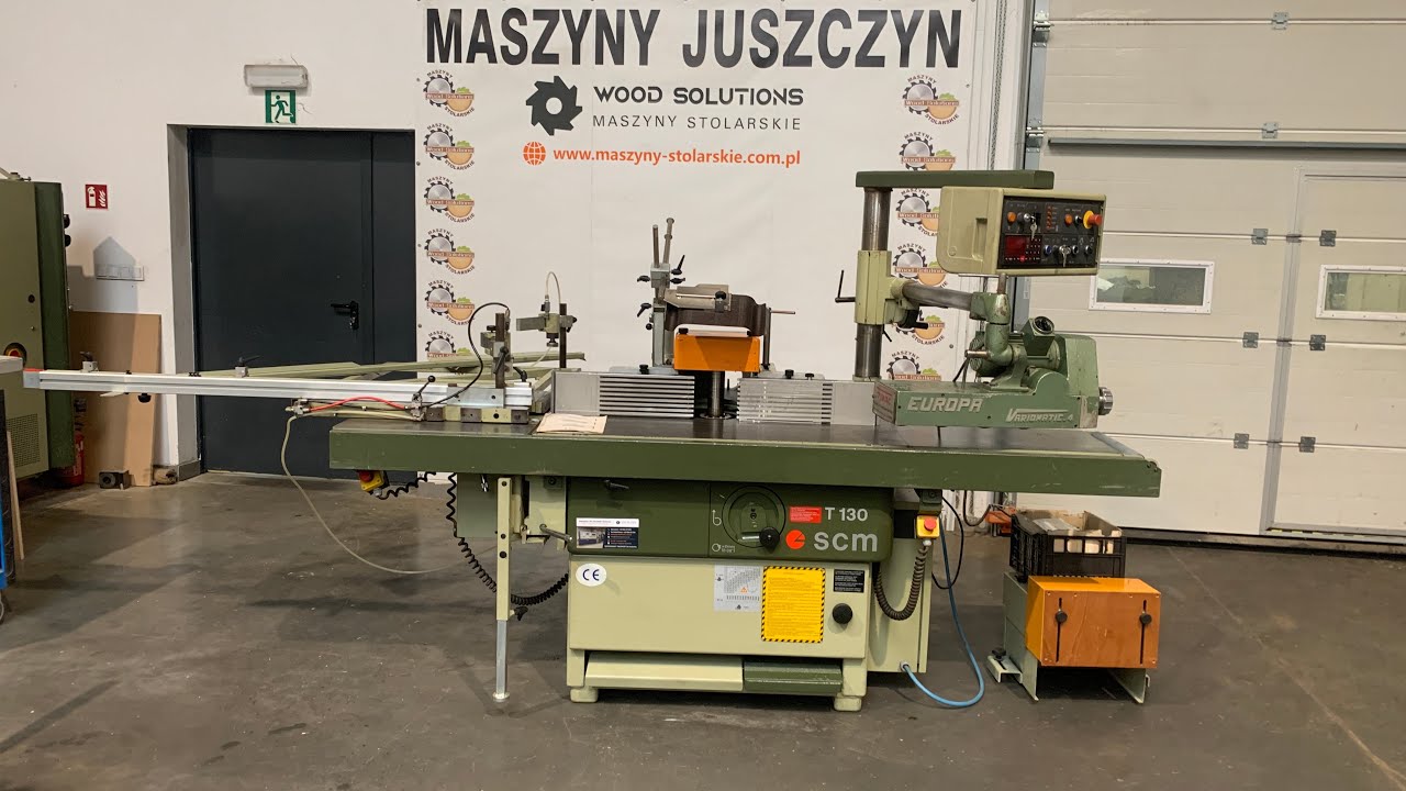 Frezarka-czopiarka dolnowrzecionowa SCM T130