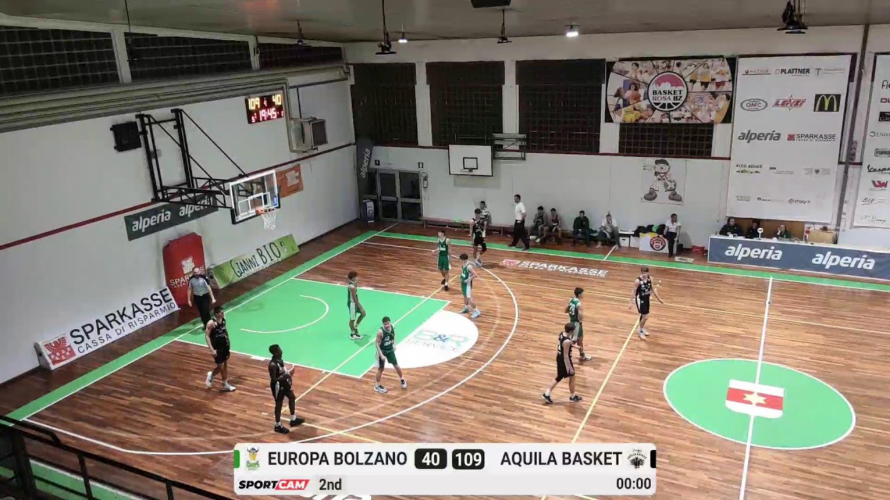 U17 ecc.   Europa Bolzano vs Aquila Basket - 22/10/2023