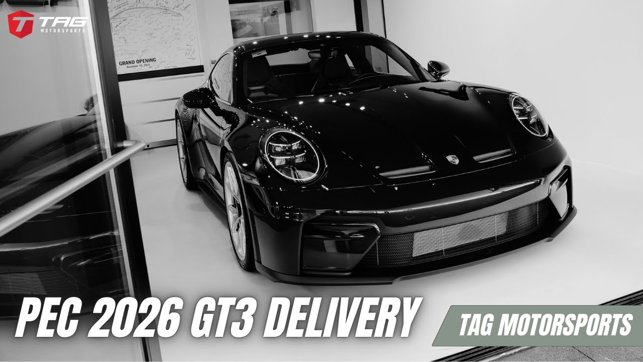 Taking Delivery of Our 2026 Porsche GT3 Touring in Oak Green Metallic Neo | Porsche Experience LA