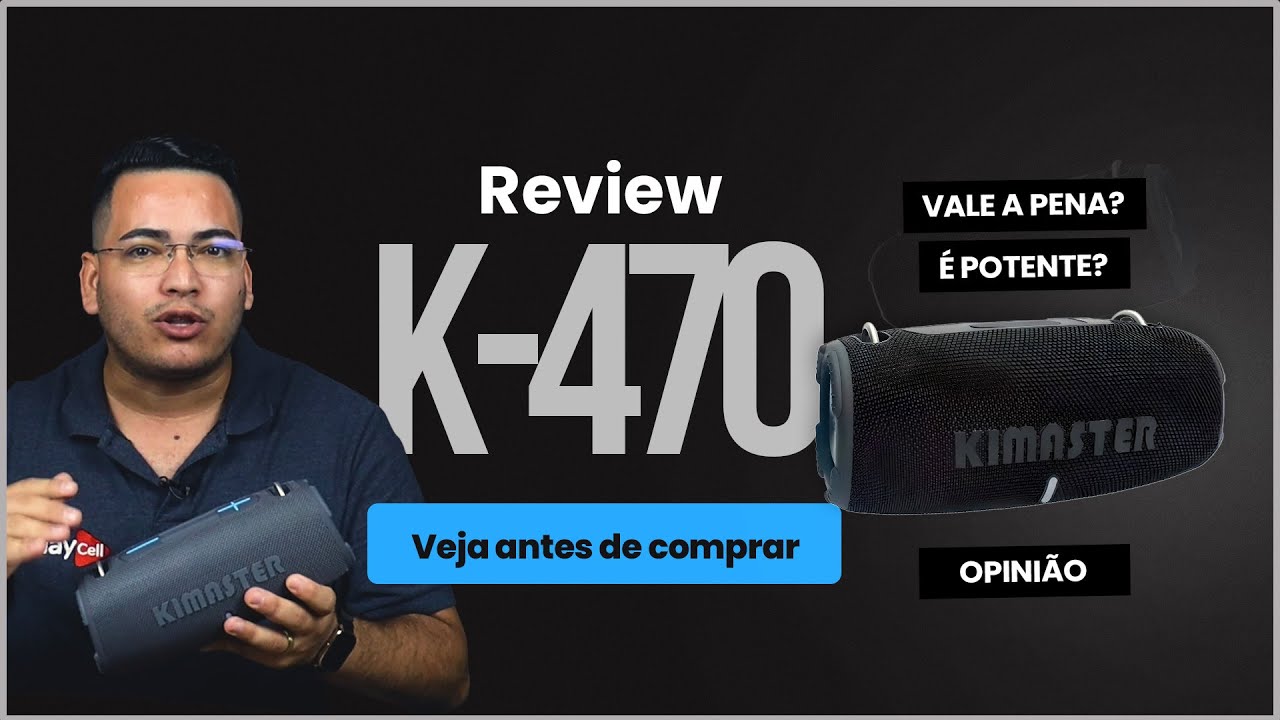 A melhor caixa box que testamos: K470 DA KIMASTER!!!