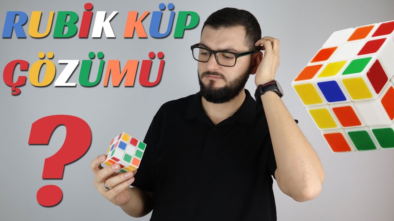 Zeka Küpü Nasıl Çözülür? | Rubik Küp | En Sade Anlatım ve Ayrıntılı Yavaş Çözüm