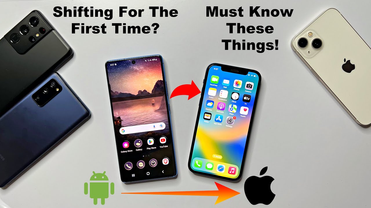 Switching From Android To iOS? Must Know These Things | For First Time iPhone Users in 2022 (HINDI)
