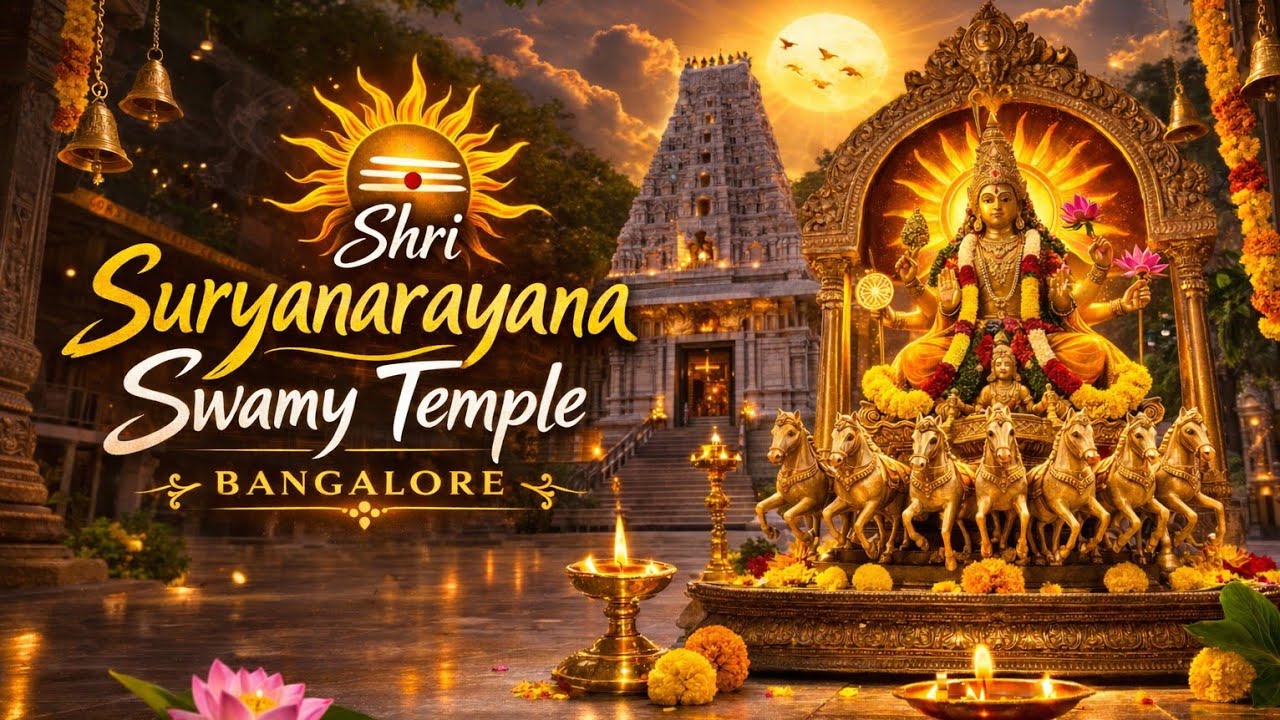 Shri Suryanarayana Swamy Temple Bangalore l Powerful Sun God Temple l Rare Darshan l Divine Energy