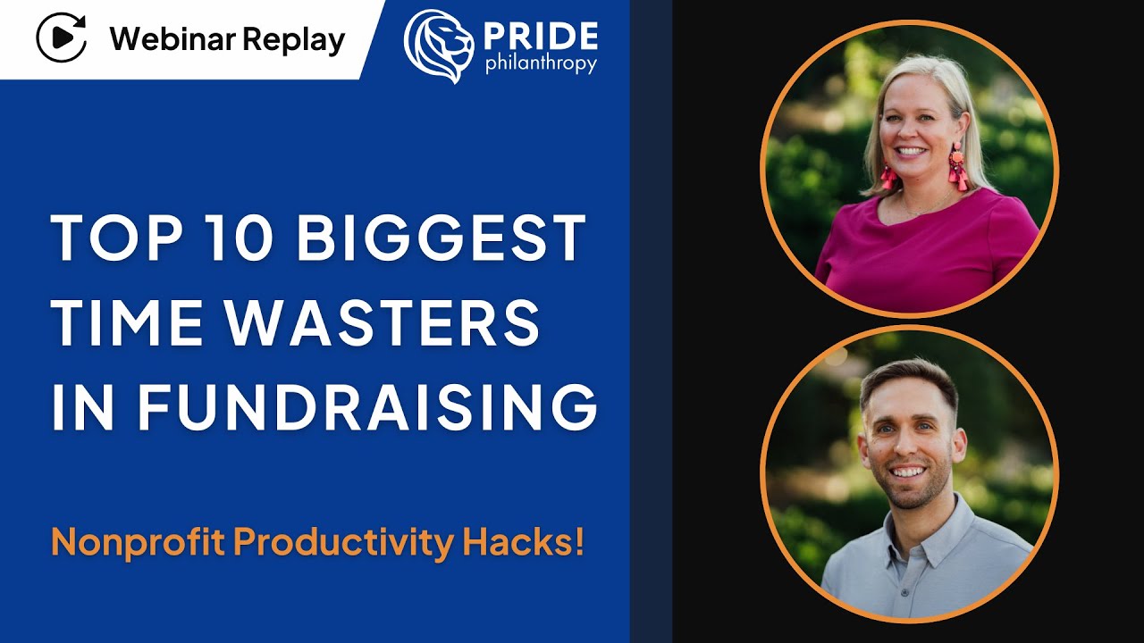 Fundraisers: Top 10 Time Wasters in Your Day