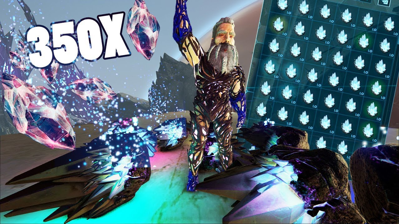 ARK - ABRIMOS MAS DE 350 CRISTALES DE GACHA!! - #26 - EXTINCTION - Nexxuz
