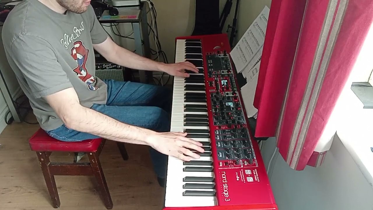 Billie Jean Keyboard Cover
