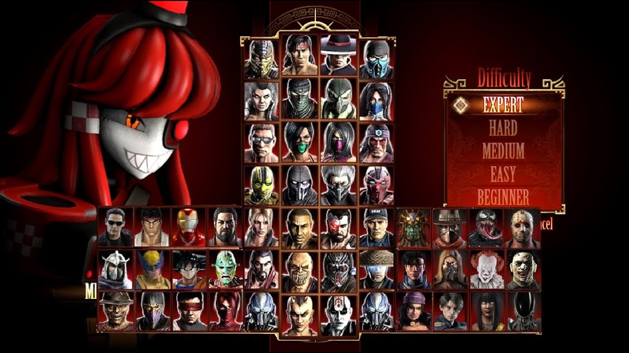 Mortal Kombat 9 - MIMI-SENTRY MOD - Expert Arcade Ladder - Gameplay @ (1080p) - 60ᶠᵖˢ ✔