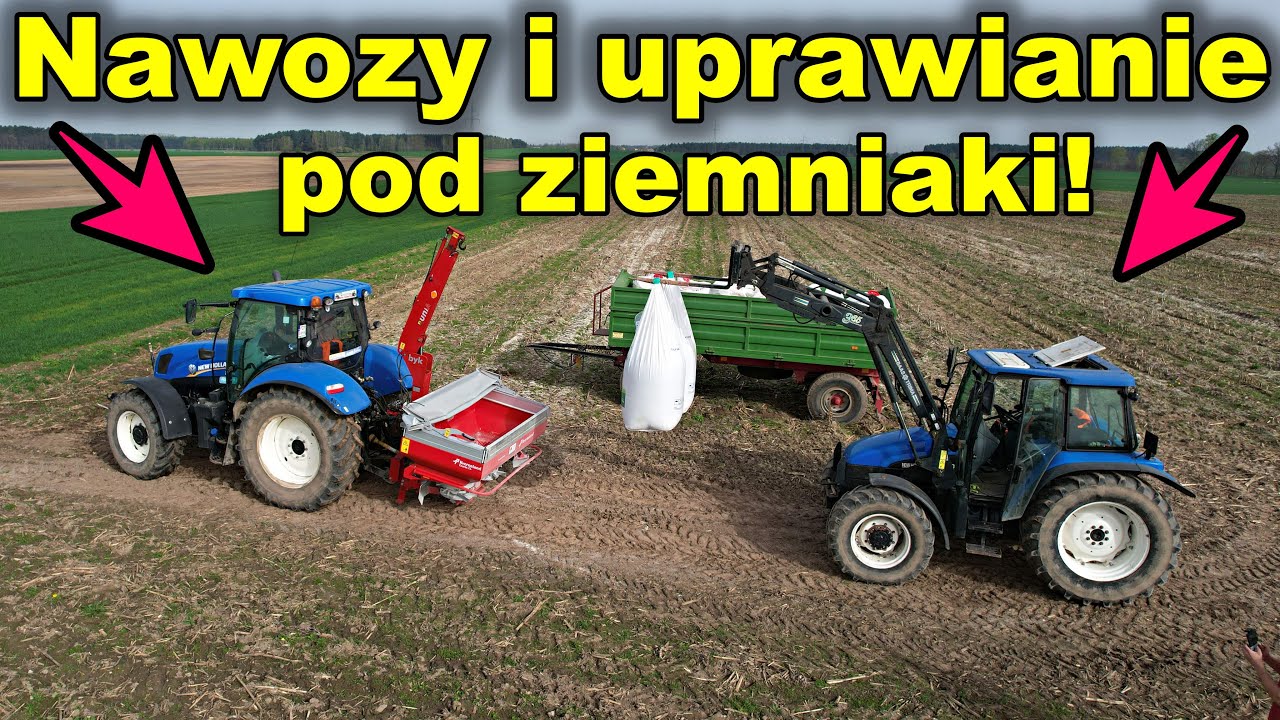 Jakie nawozy pod ziemniaki w tym roku? | Nawożenie i uprawianie pod kartofle! | 2024 R | DRON 4K