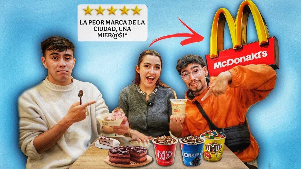 CRITICOS EXPERTOS BUSCAN CUAL ES EL MEJOR POSTRE DE COMIDA RAPIDA