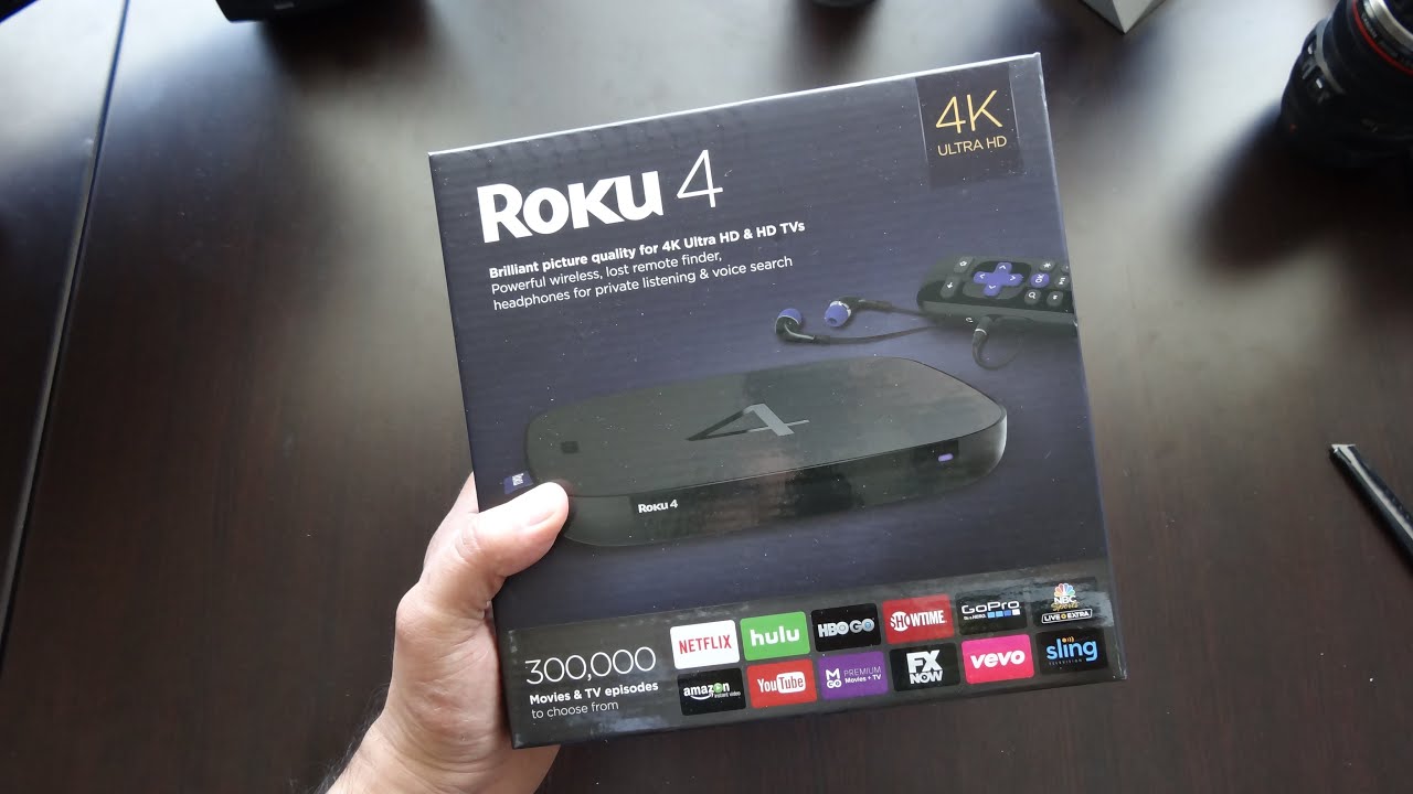 Roku 4 Unboxing and First Impression