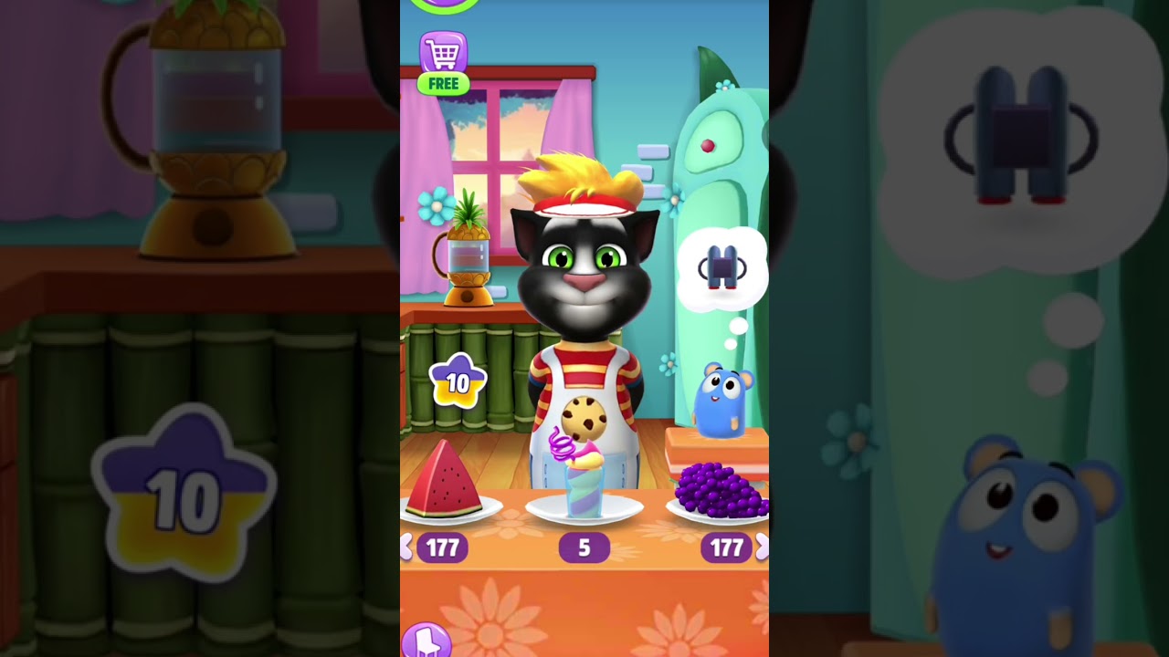 Viral My talking tom 2 #shorts # live #trending #viraltom #funnycat #satisfying  #game #funny  #tom