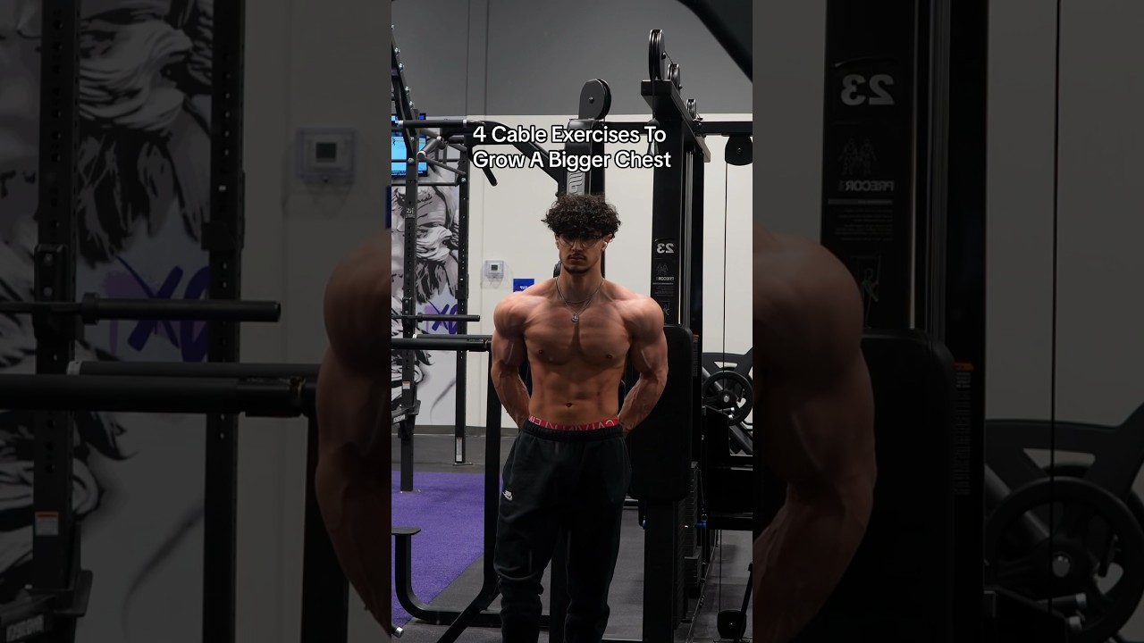 4 Cable Exercises To Grow A Bigger Chest 🦾