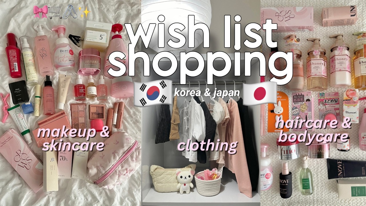 корейский 🇰🇷 и японский 🇯🇵 улов | уход за волосами, макияж, уход за кожей, одежда🎀⭐️