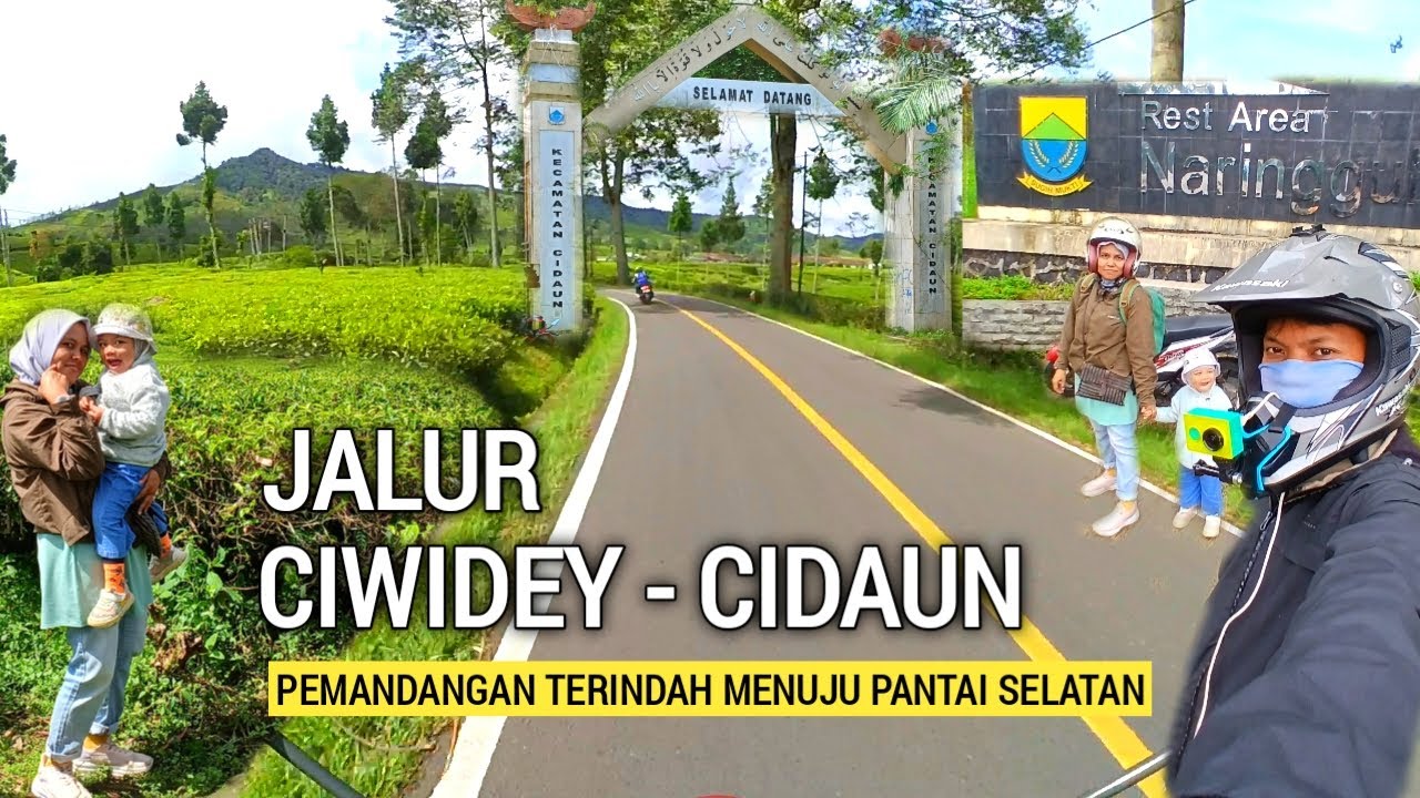 Perjalanan Ke Pantai Sayang Heulang Jalur Ciwidey Cidaun Cianjur Selatan