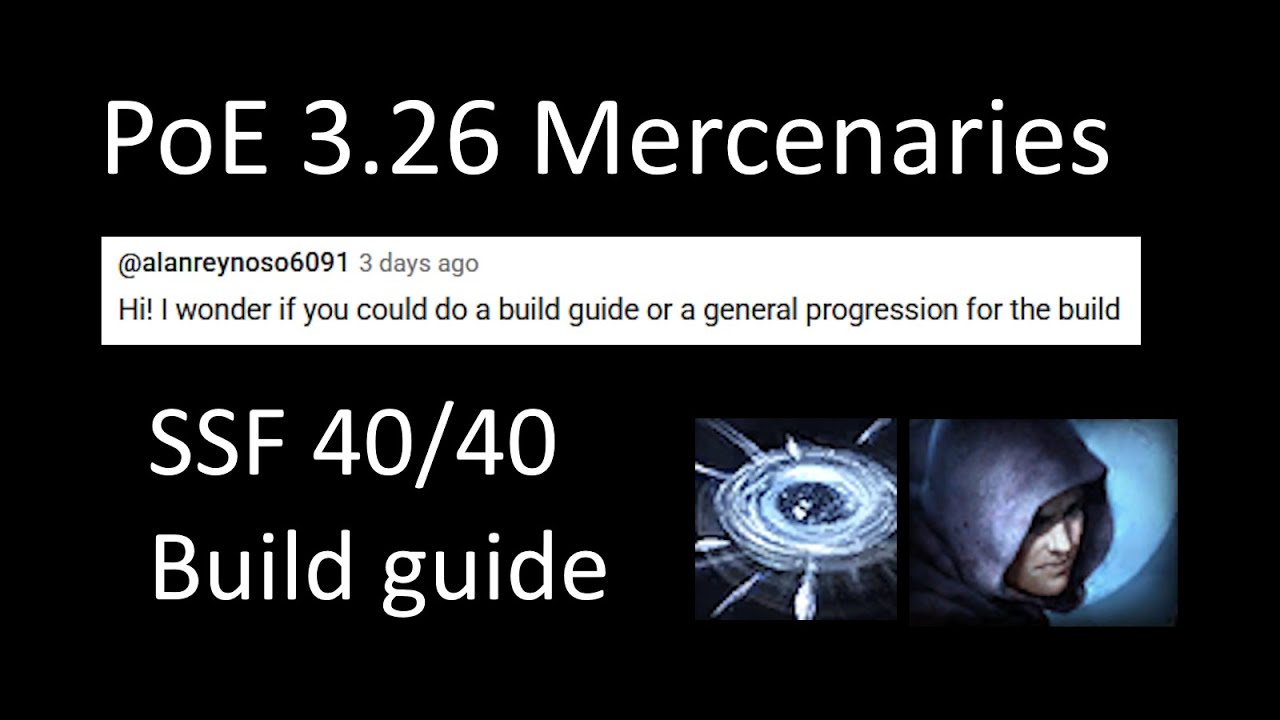 PoE 3.26 Mercenaries SSF, EoW mines trickster build guide
