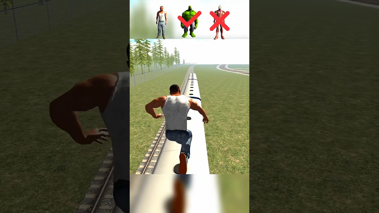 All Characters Big Challenge in Indian Bike Driving💥 3d # shorts#gaming