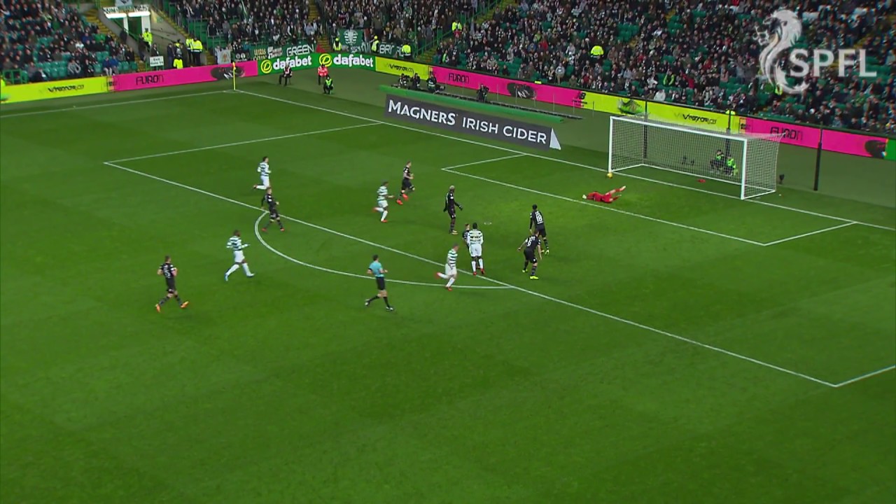 Watch Odsonne Edouard hit stunning hat trick for Celtic