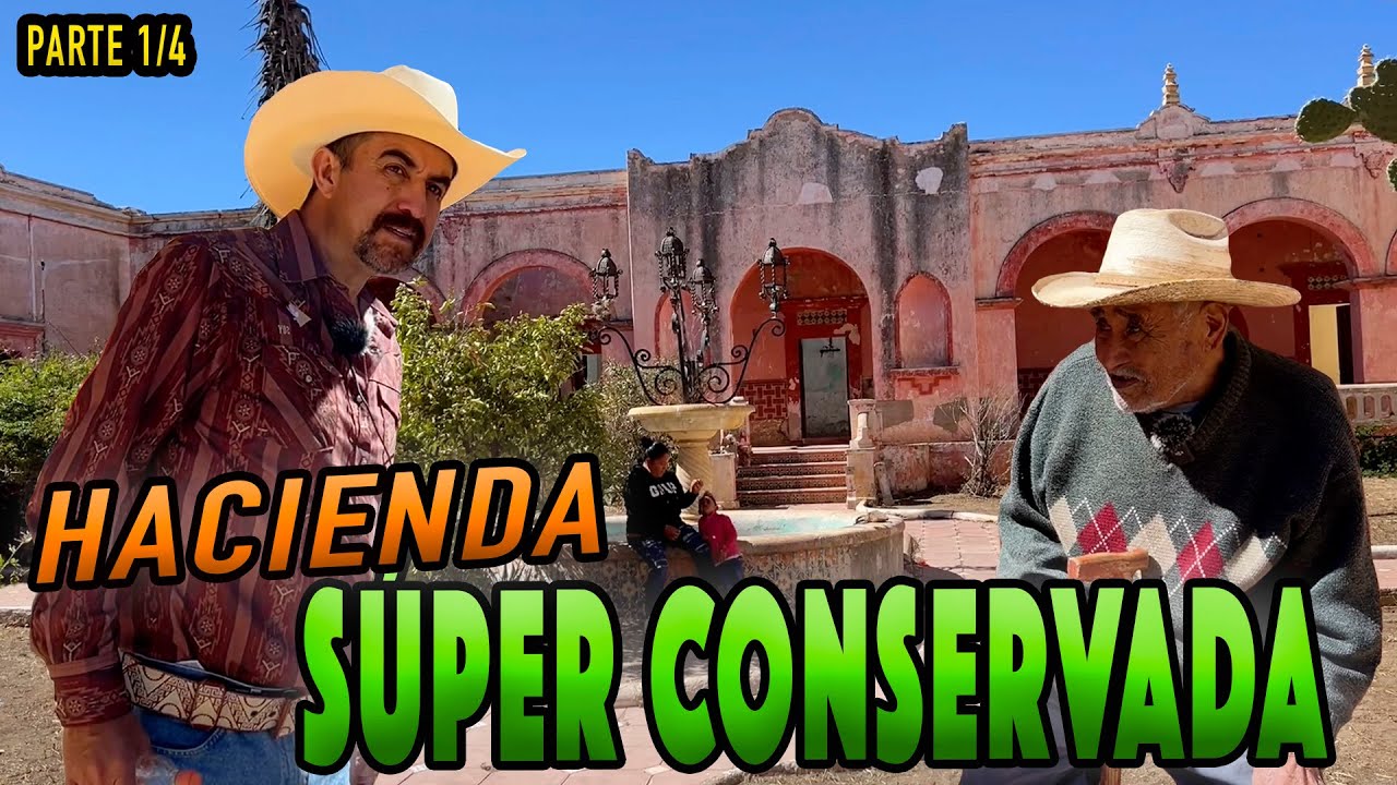 Esta es LA HACIENDA MÁS CONSERVADA Que he Visitado